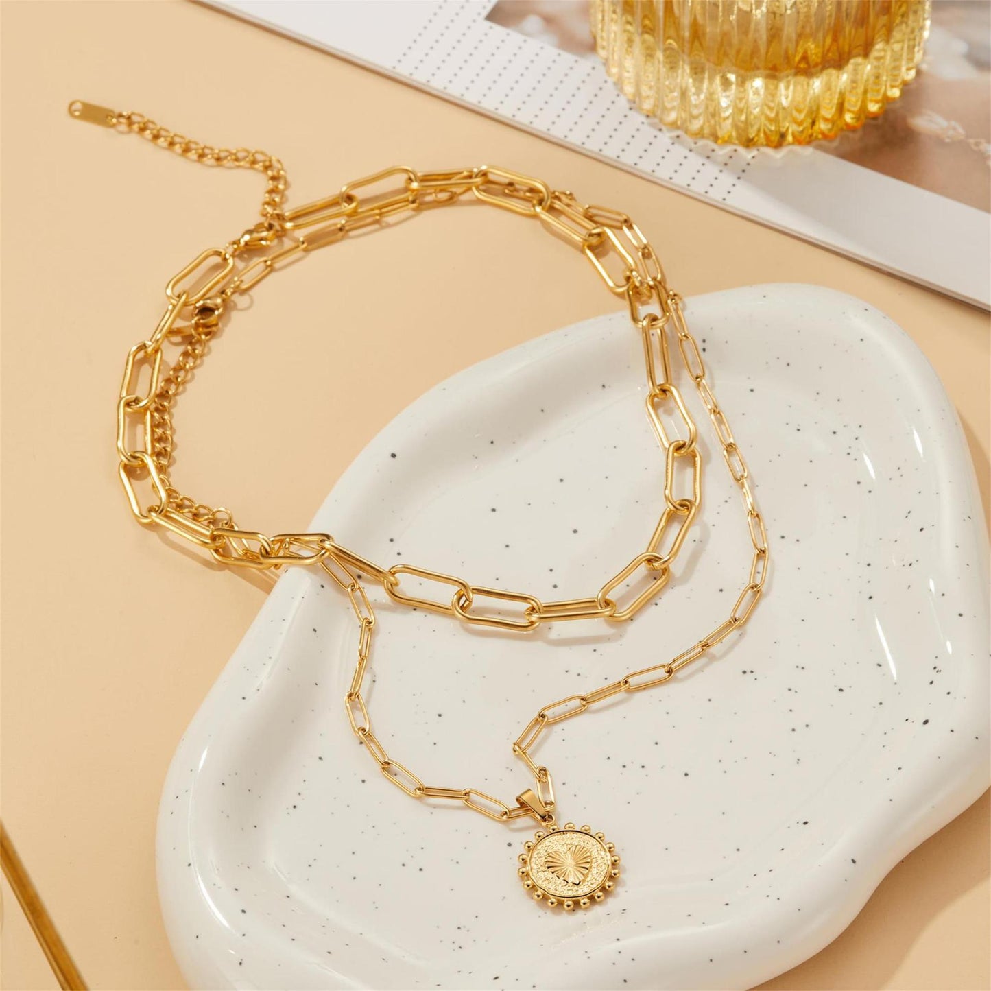 Vivienne Paperclip Layering Set