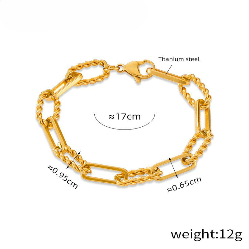 Valentina Minimalist Stainless Steel Set | Gold | Silver